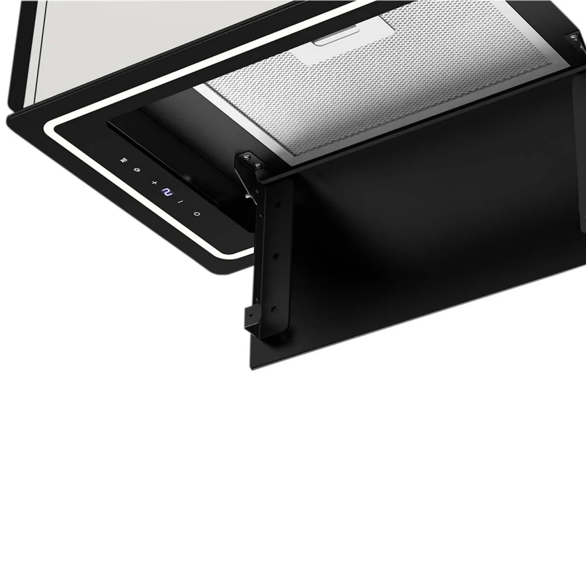 Витяжка кухонна 52 см чорна Berdsen BT-239 - Зображення 4