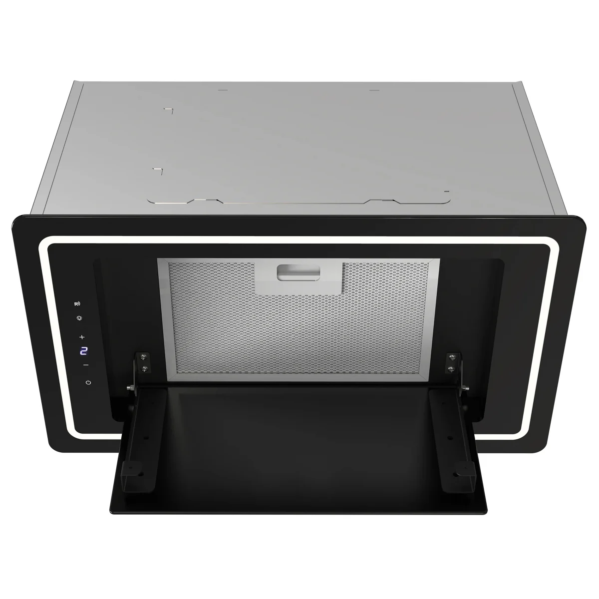 Витяжка кухонна 52 см чорна Berdsen BT-239 - Зображення 10