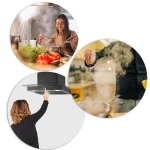 Витяжка кухонна 60 см Black Berdsen BT-217 - Зображення 8