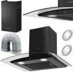 Витяжка кухонна 60см Black Berdsen BT-216