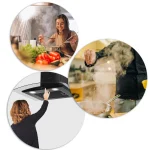 Витяжка кухонна 60 см Black Berdsen BT-216 - Зображення 10