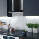 Витяжка кухонна 60 см чорна Berdsen BE-60E - Зображення 7