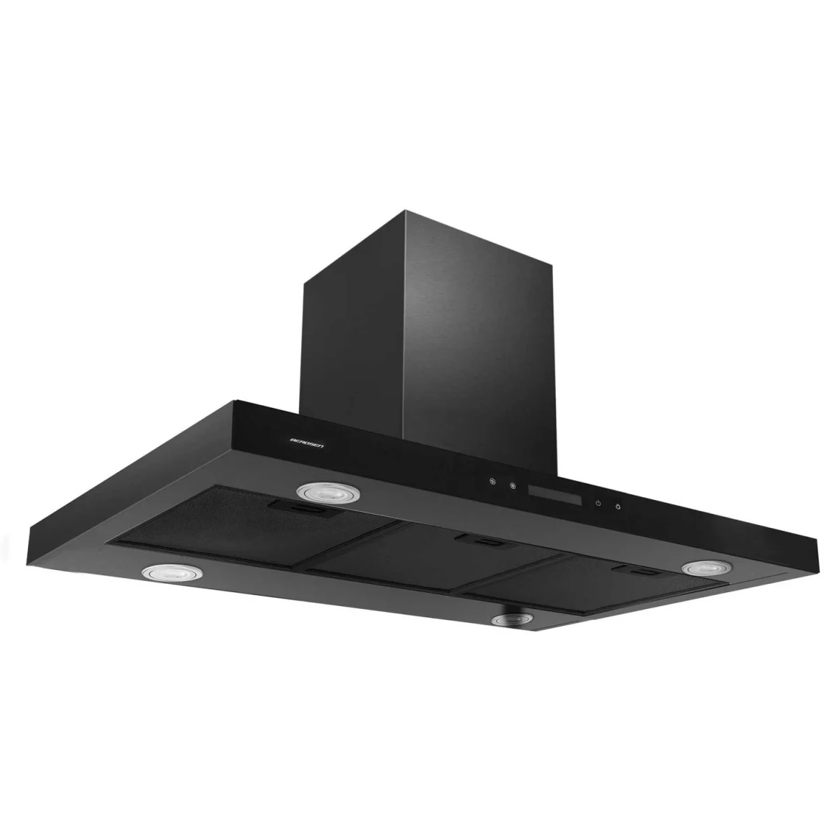 Витяжка кухонна 90 см Black Berdsen BE-90E - Зображення 3
