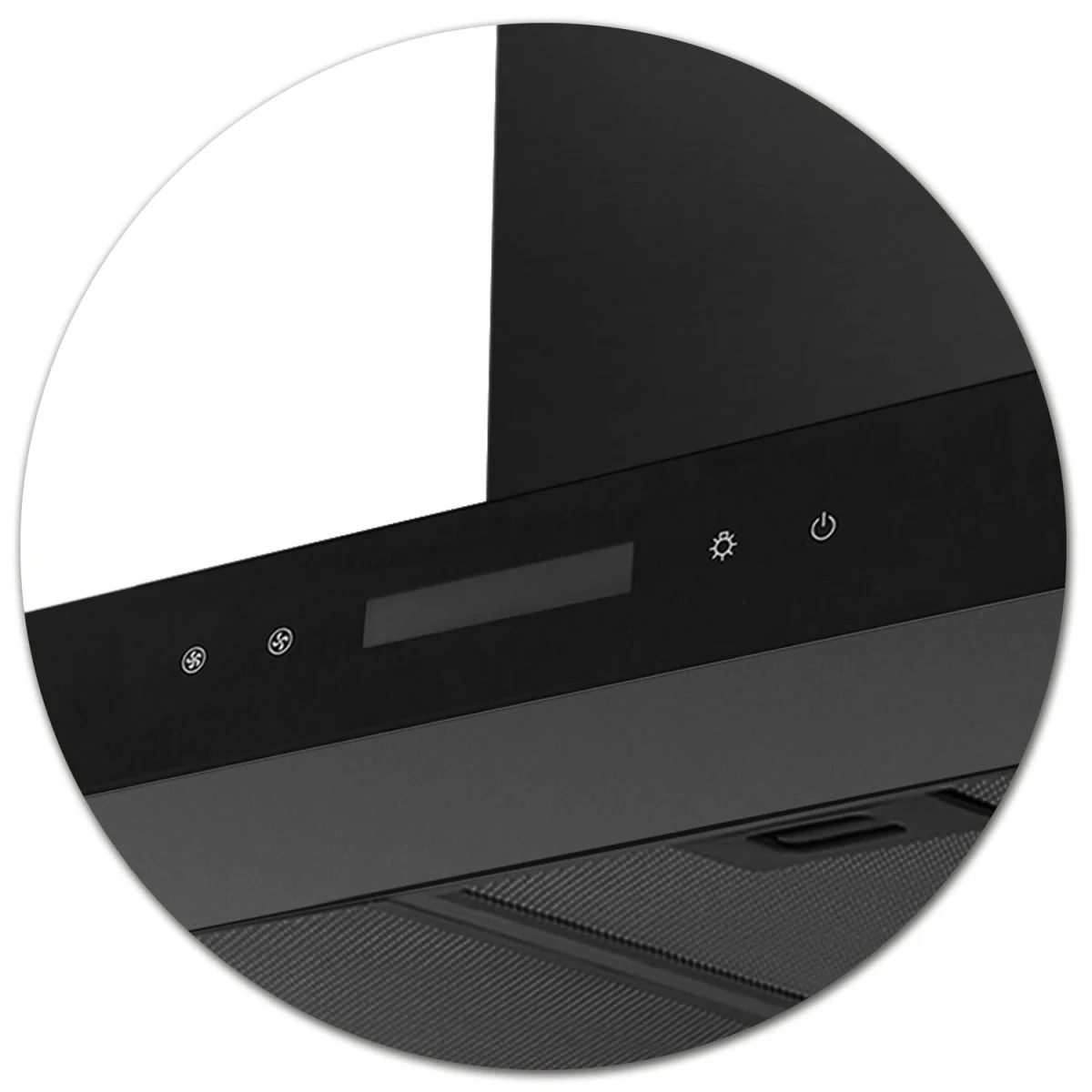 Витяжка кухонна 90 см Black Berdsen BE-90E - Зображення 4