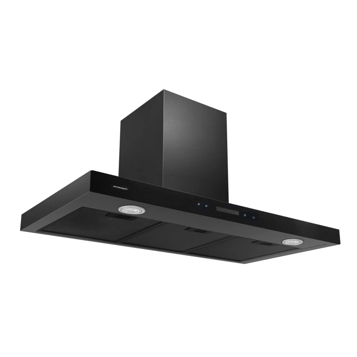 Витяжка кухонна 90 см Black Berdsen BE-90S - Зображення 3