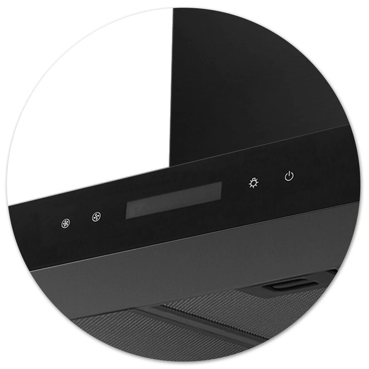 Витяжка кухонна 90 см Black Berdsen BE-90S - Зображення 5