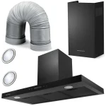 Витяжка кухонна 90см Black Berdsen BE-90S