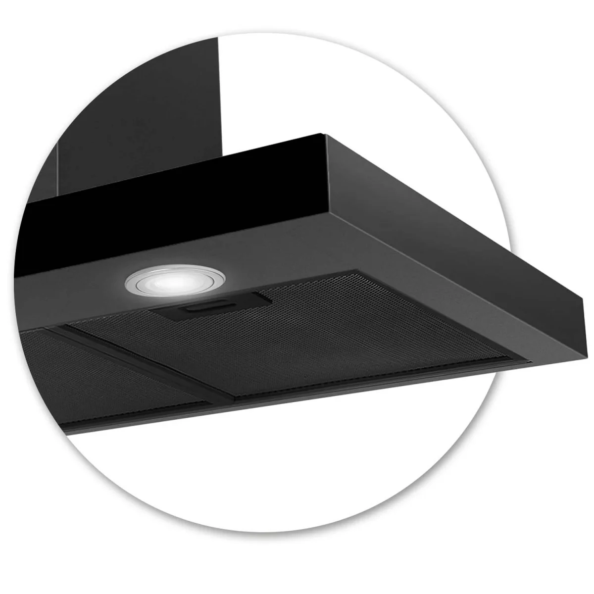 Витяжка кухонна 90 см Black Berdsen BT-218 - Зображення 5