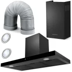 Витяжка кухонна 90 см Black Berdsen BT-218