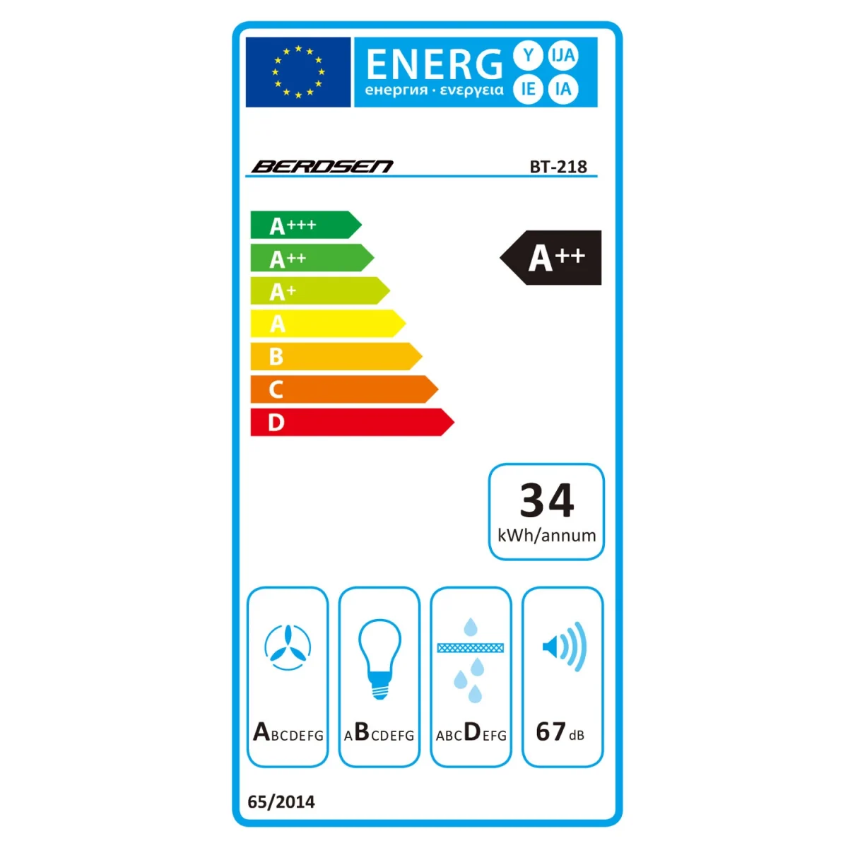 Витяжка кухонна 90 см Black Berdsen BT-218 - Зображення 11