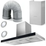 Витяжка кухонна 90 см Inox Berdsen BE-90S