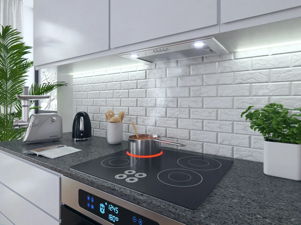 Вбудована кухонна витяжка 52 см Berdsen BT-231 INOX - Зображення 3