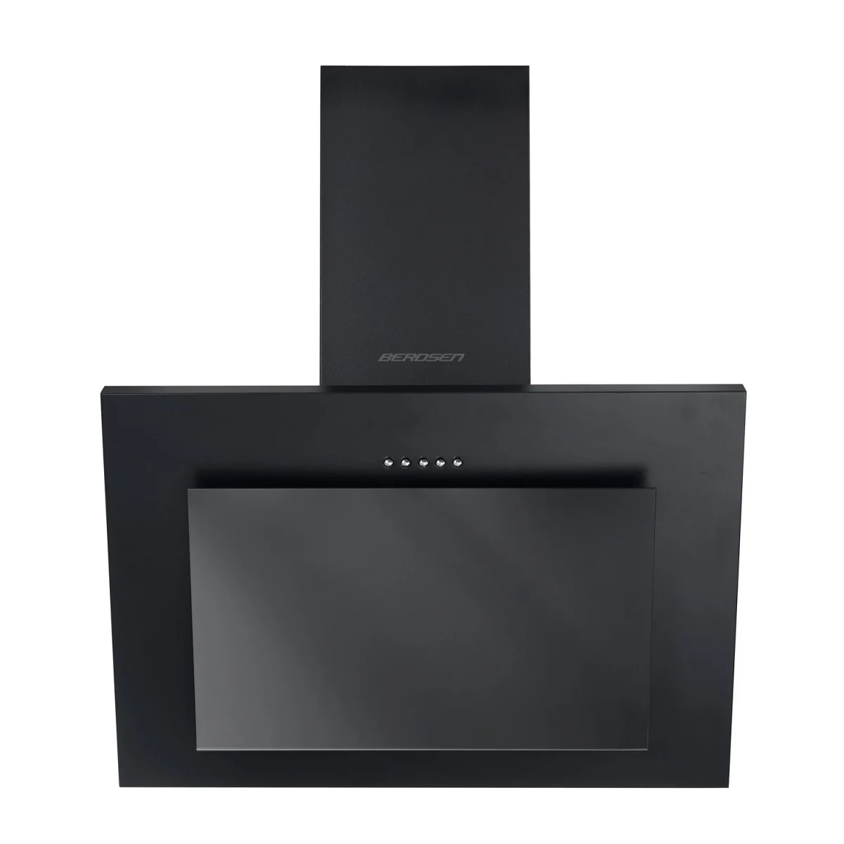 Камінна витяжка кухонна 60 см Berdsen BT-215 чорна - Зображення 3
