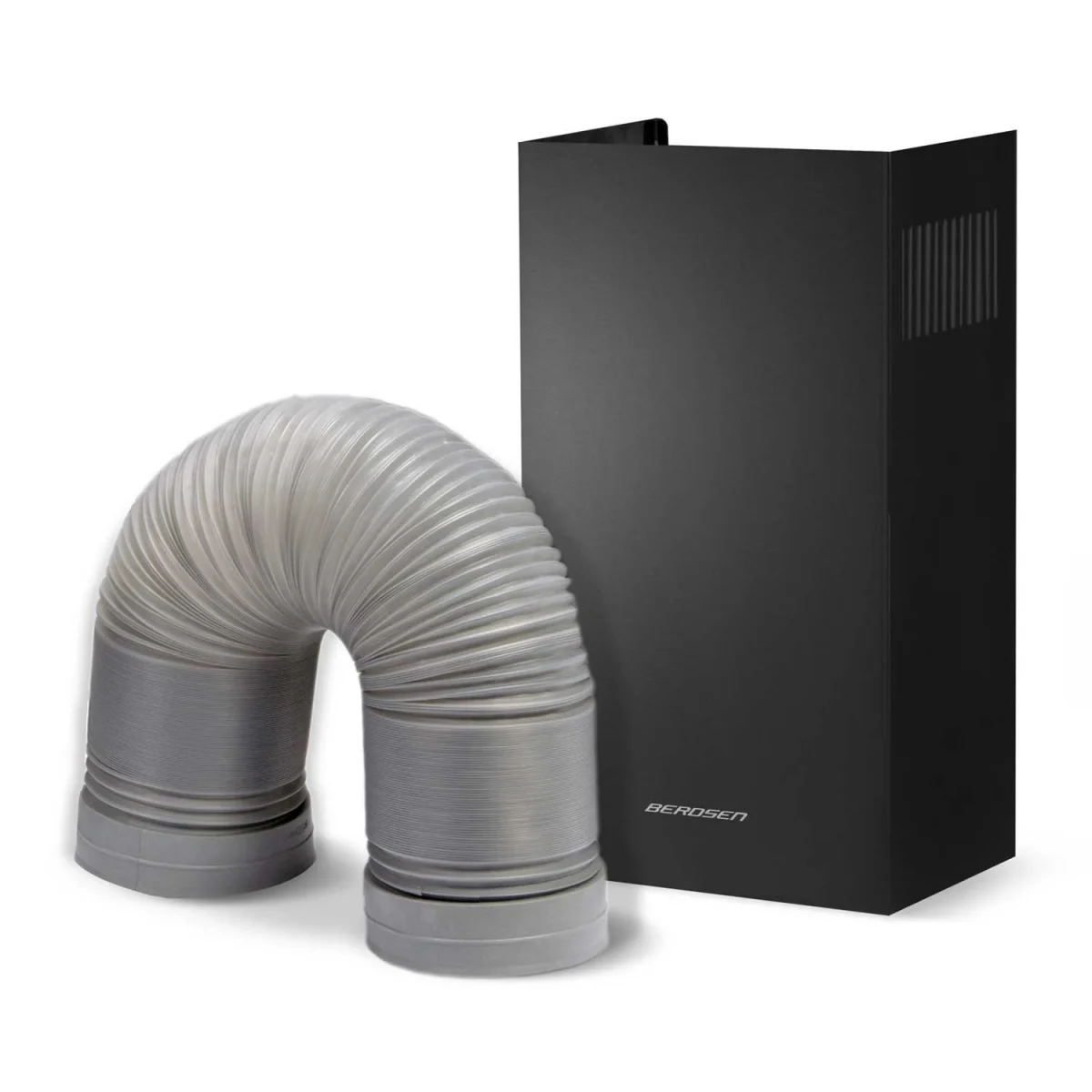 Камінна витяжка кухонна 60 см Berdsen BT-215 чорна - Зображення 9