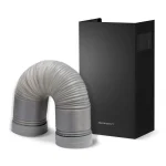 Камінна витяжка кухонна 60 см Berdsen BT-215 чорна - Зображення 9