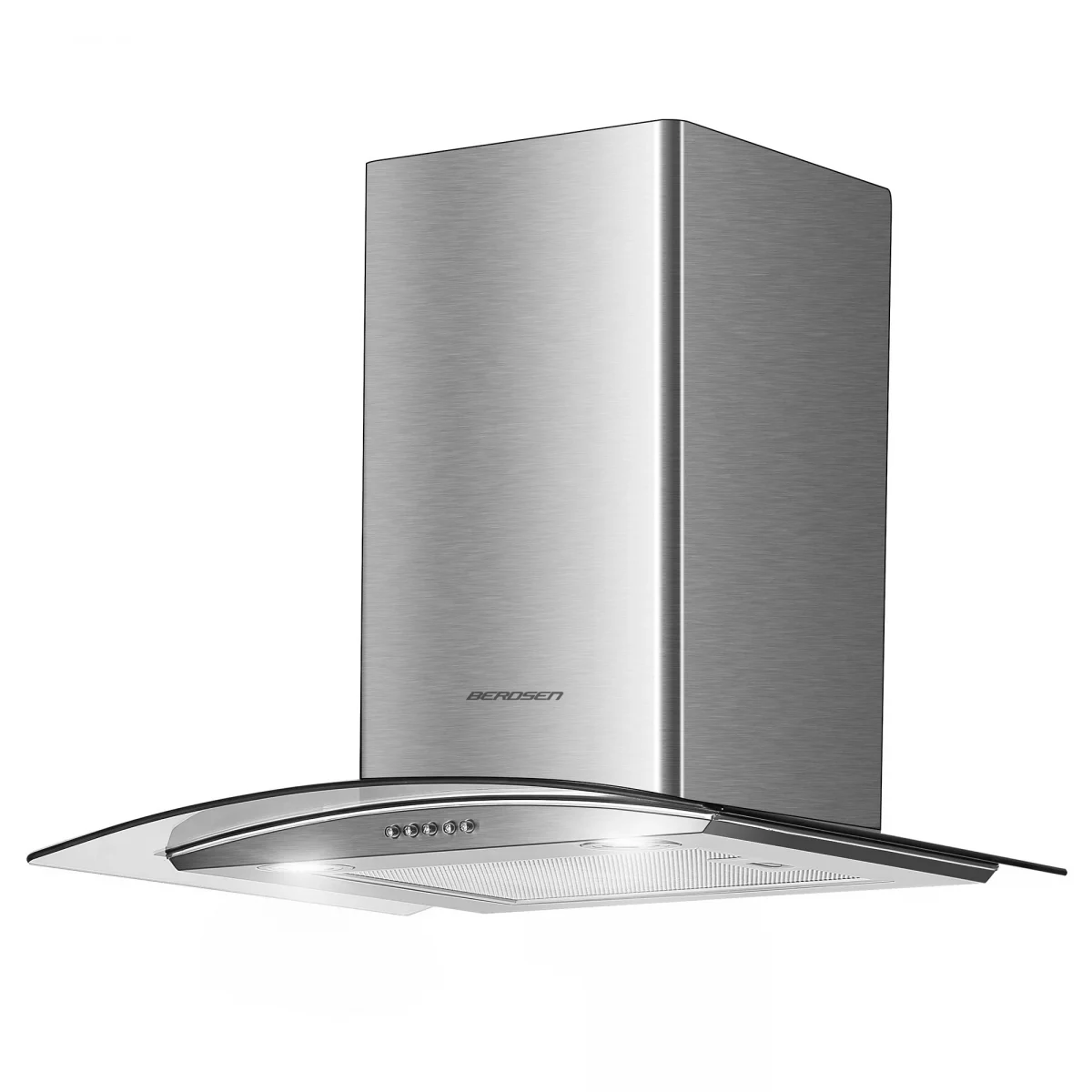 Витяжка кухонна камінна 60 см Berdsen BT-202 - Зображення 2
