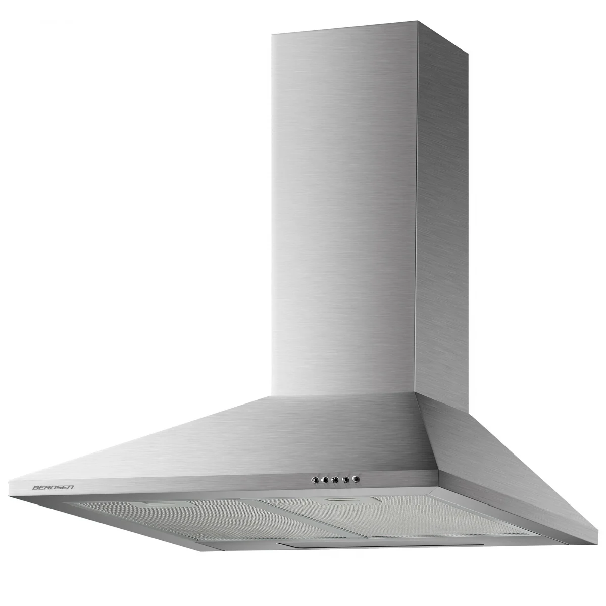 Витяжка кухонна камінна 60 см Berdsen BT-213 INOX - Зображення 2