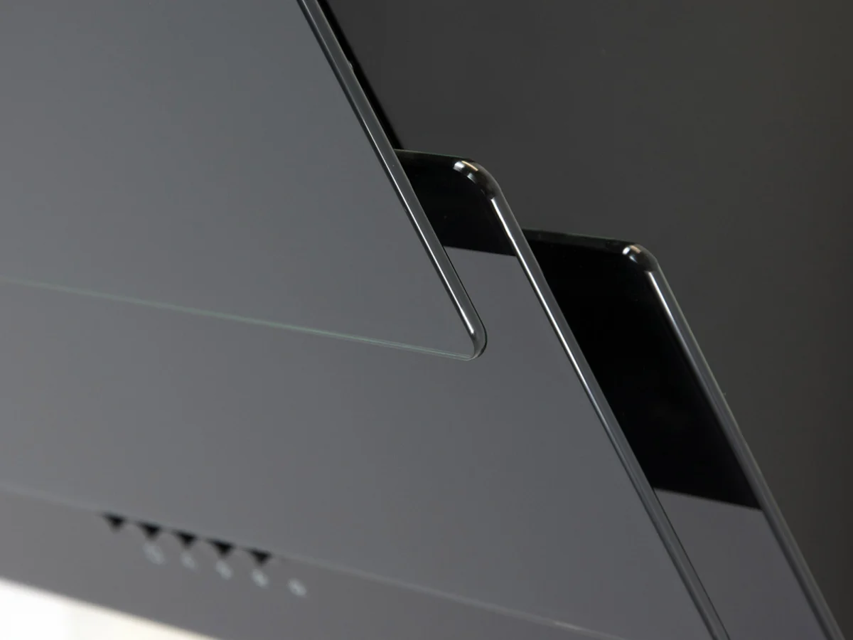 Витяжка камінна кухонна 60 см Berdsen BT-212 чорна - Зображення 3