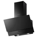 Витяжка камінна кухонна 60 см Berdsen BT-211 чорна - Зображення 2