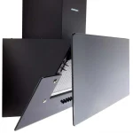 Витяжка камінна кухонна 60 см Berdsen BT-211 чорна - Зображення 3