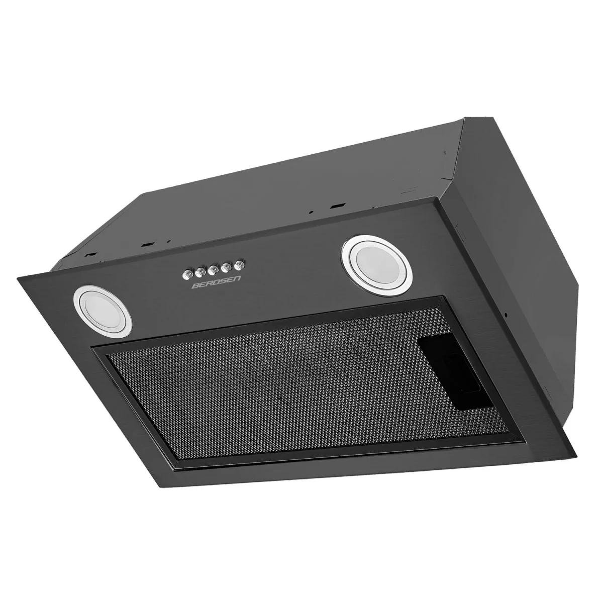 Витяжка кухонна під шафу 52 см чорна BE-50 - Зображення 3