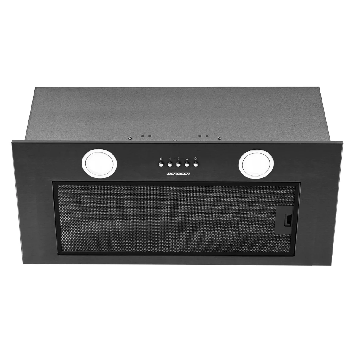 Витяжка кухонна під шафу 52 см чорна BE-50 - Зображення 2