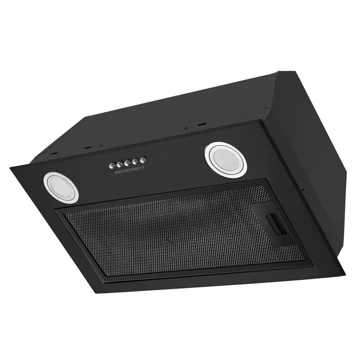 Витяжка кухонна під шафу 60 см чорна BE-50 - Зображення 3