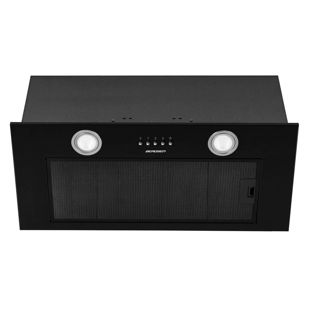 Витяжка кухонна під шафу 60 см чорна BE-50 - Зображення 2