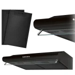 Витяжка підкорпусна кухонна - абсорбер 60см Berdsen BE-10-A чорна