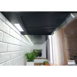 Витяжка підкорпусна кухонна - абсорбер 60 см Berdsen BE-10-A чорна - Зображення 5