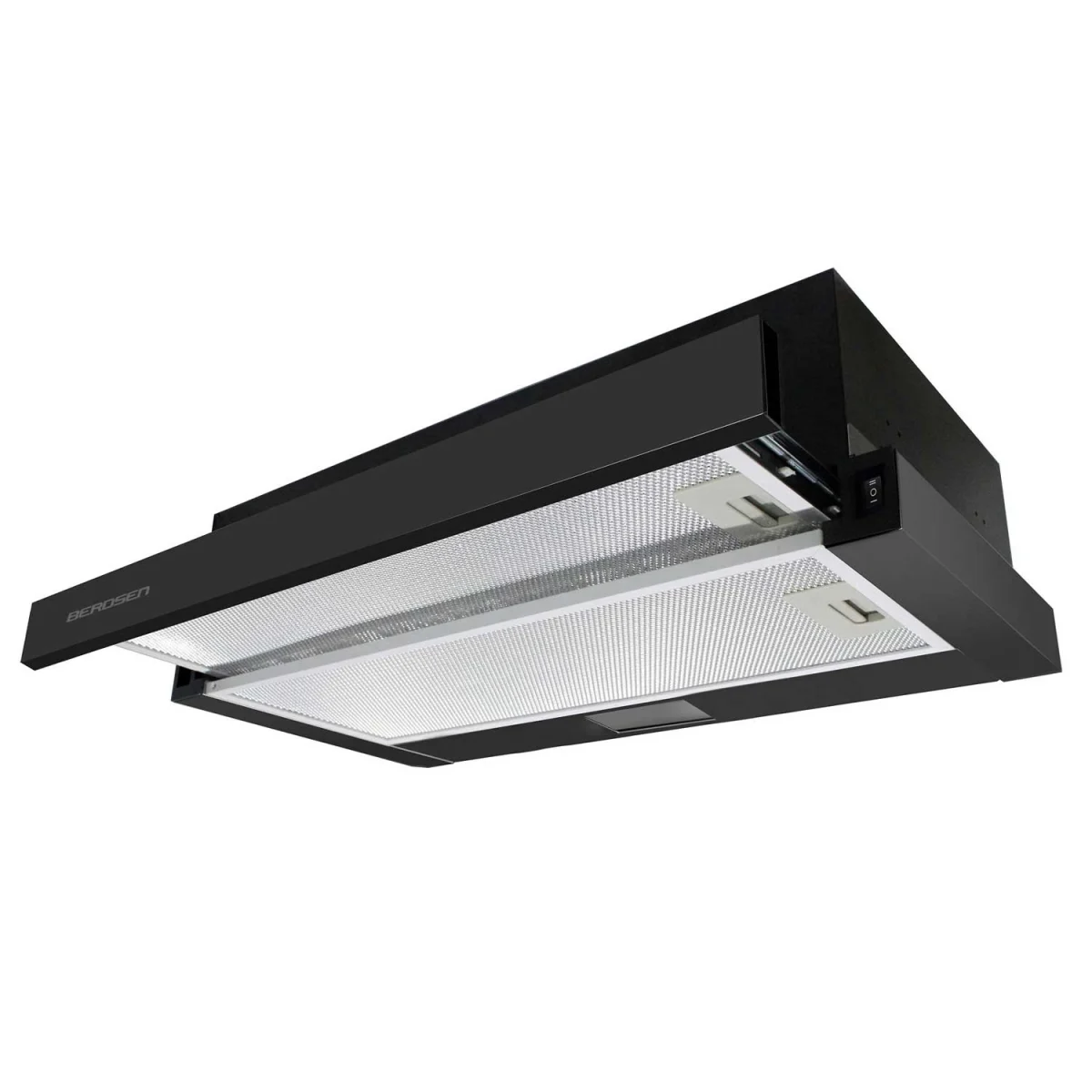 Витяжка кухонна телескопічна 50 см чорна BT-234 - Зображення 8