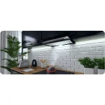 Витяжка кухонна телескопічна 50 см чорна BT-234 - Зображення 5