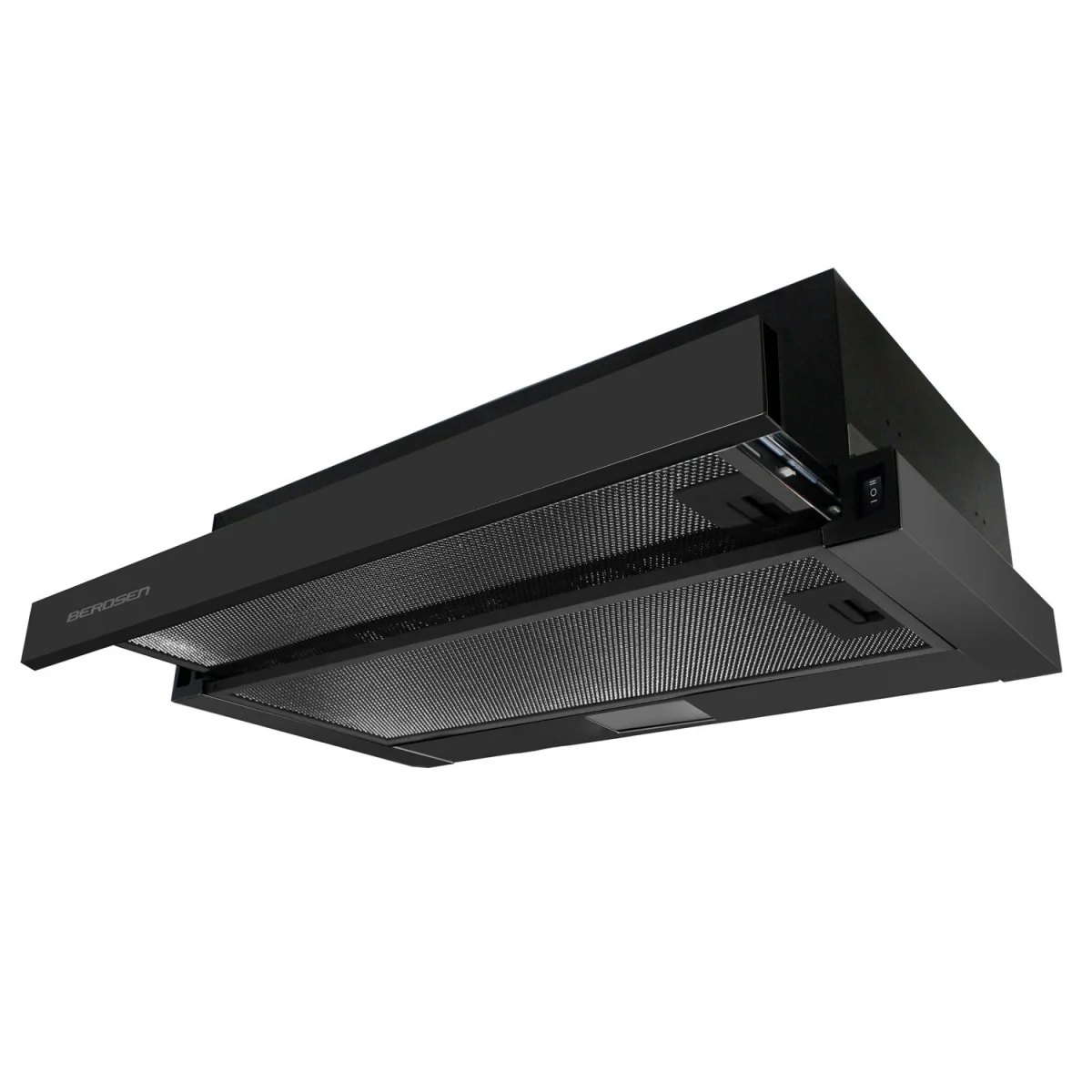 Витяжка кухонна телескопічна 50 см чорна BT-238 - Зображення 3