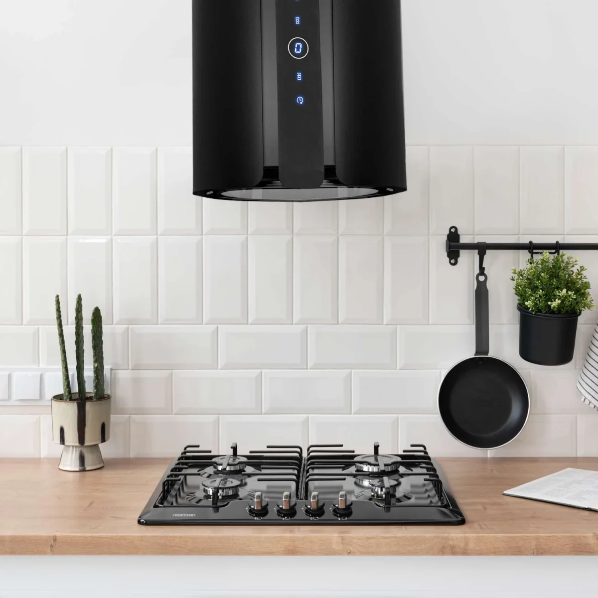 Витяжка кухонна 35 см Berdsen чорна BT-219 - Зображення 16