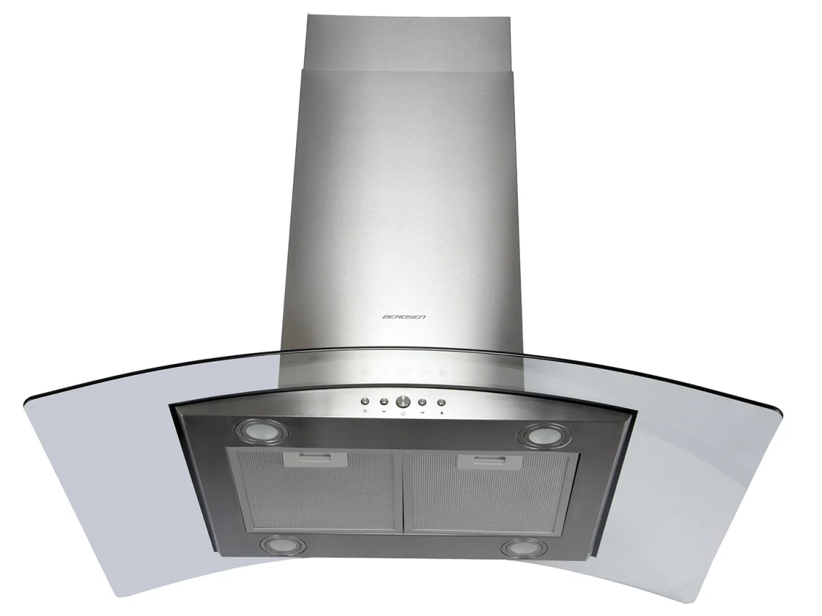 Острівна кухонна витяжка 90 см Berdsen BT-224 - Зображення 5