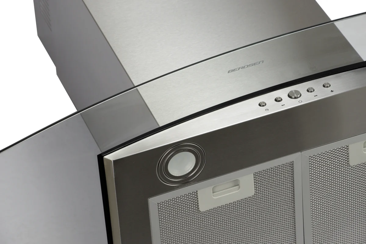 Острівна кухонна витяжка 90 см Berdsen BT-224 - Зображення 6