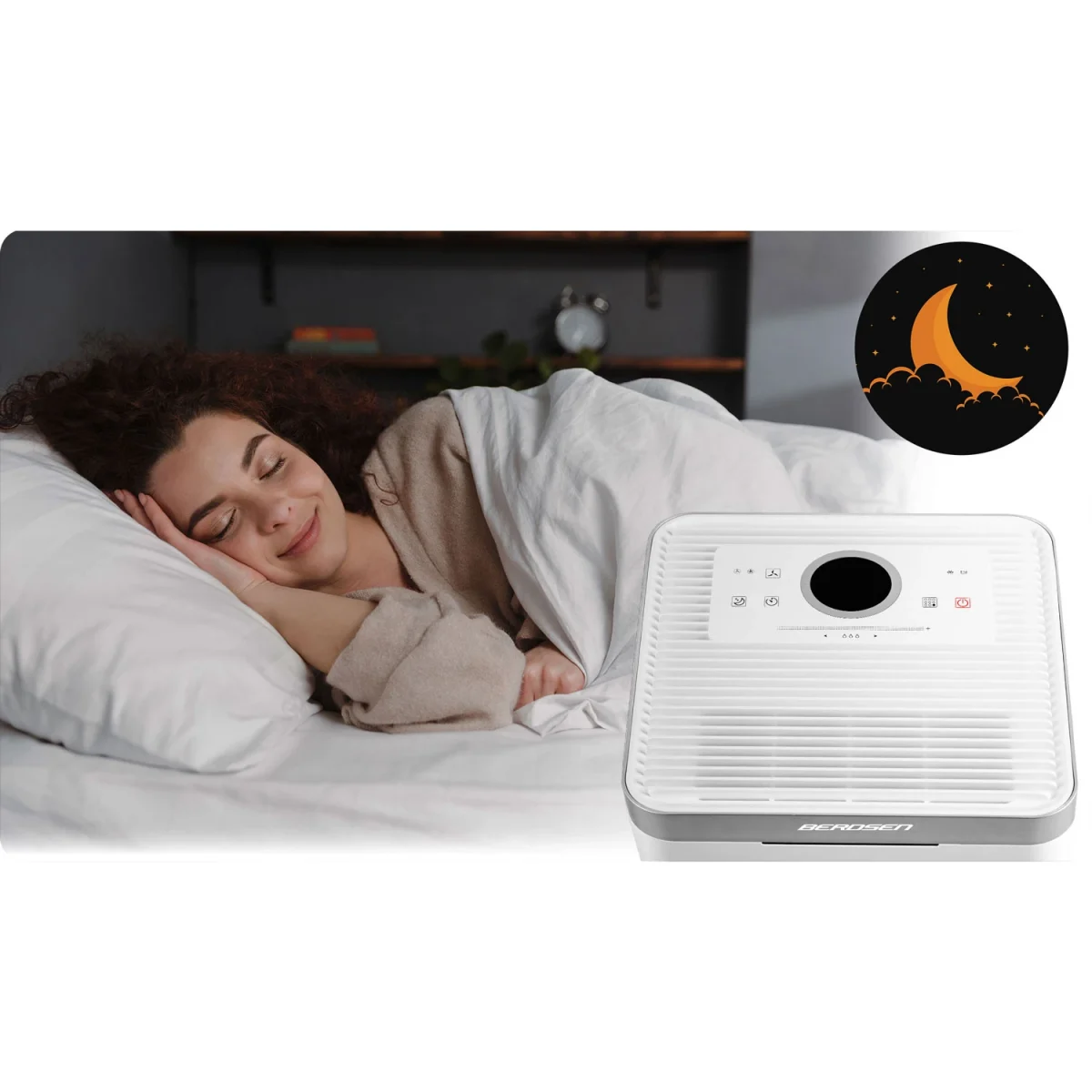 Осушувач повітря - вологопоглинач Berdsen BD-522 білий - Зображення 16