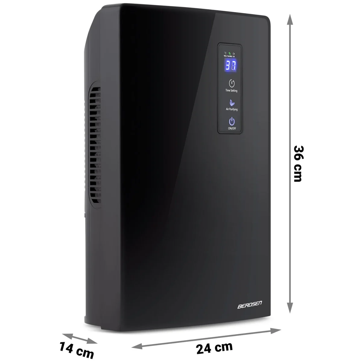 Осушувач повітря - вологопоглинач Berdsen BR-20 чорний - Зображення 9