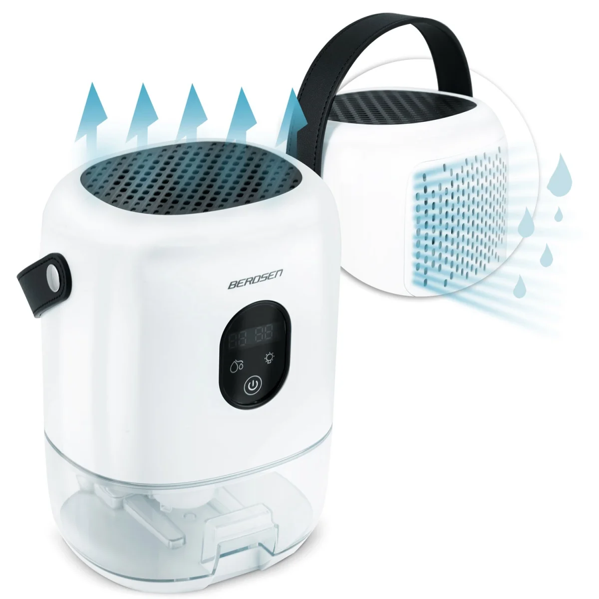 Осушувач повітря - вологопоглинач Berdsen BR-10B білий - Зображення 9