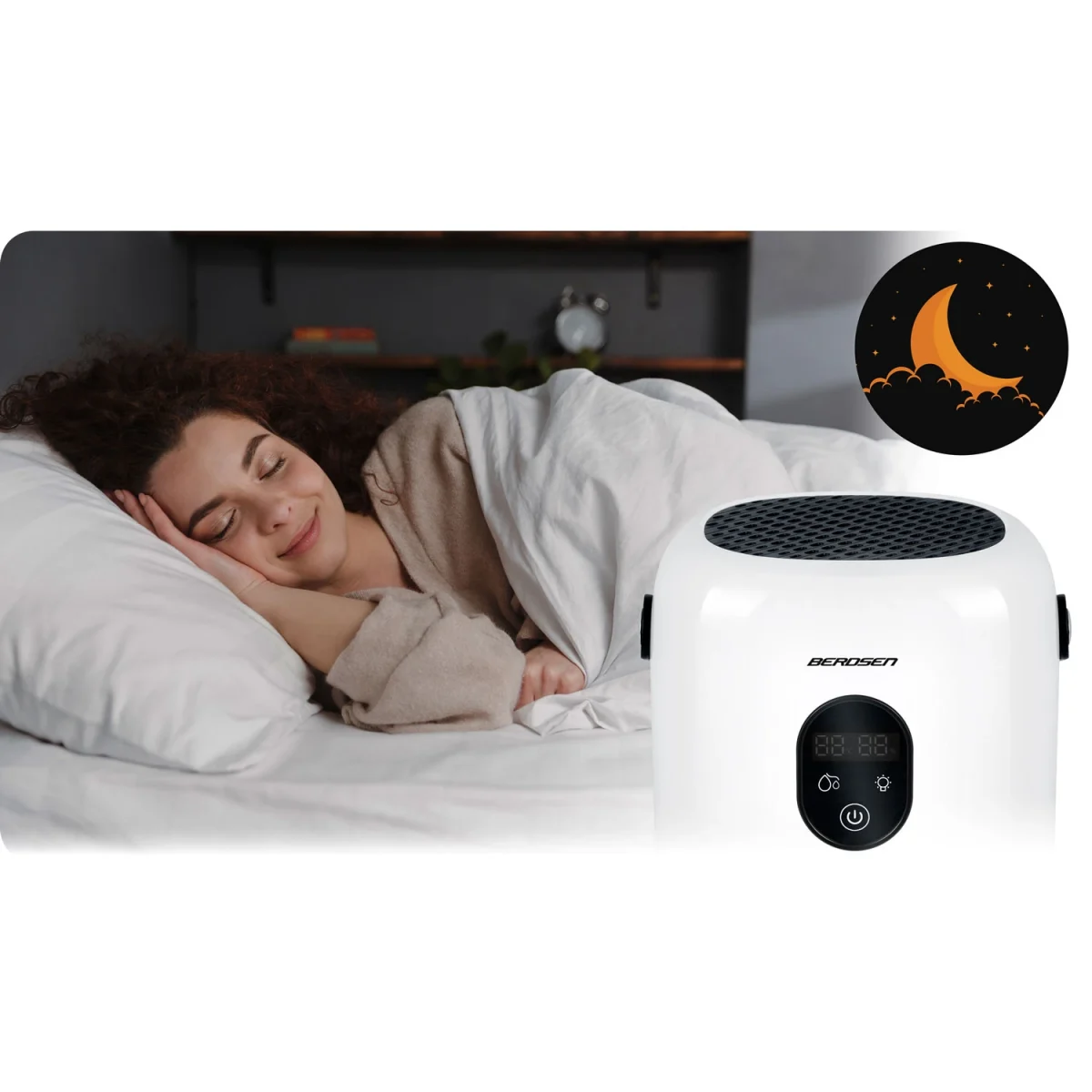 Осушувач повітря - вологопоглинач Berdsen BR-10B білий - Зображення 14