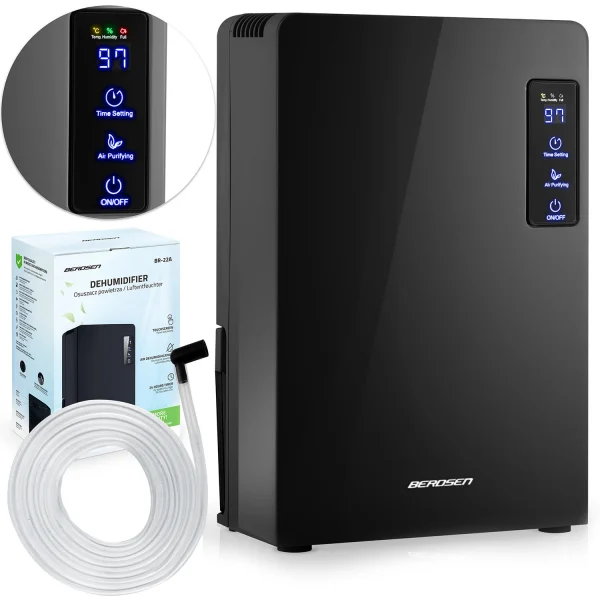 Осушувач повітря - вологопоглинач Berdsen BR-22A чорний