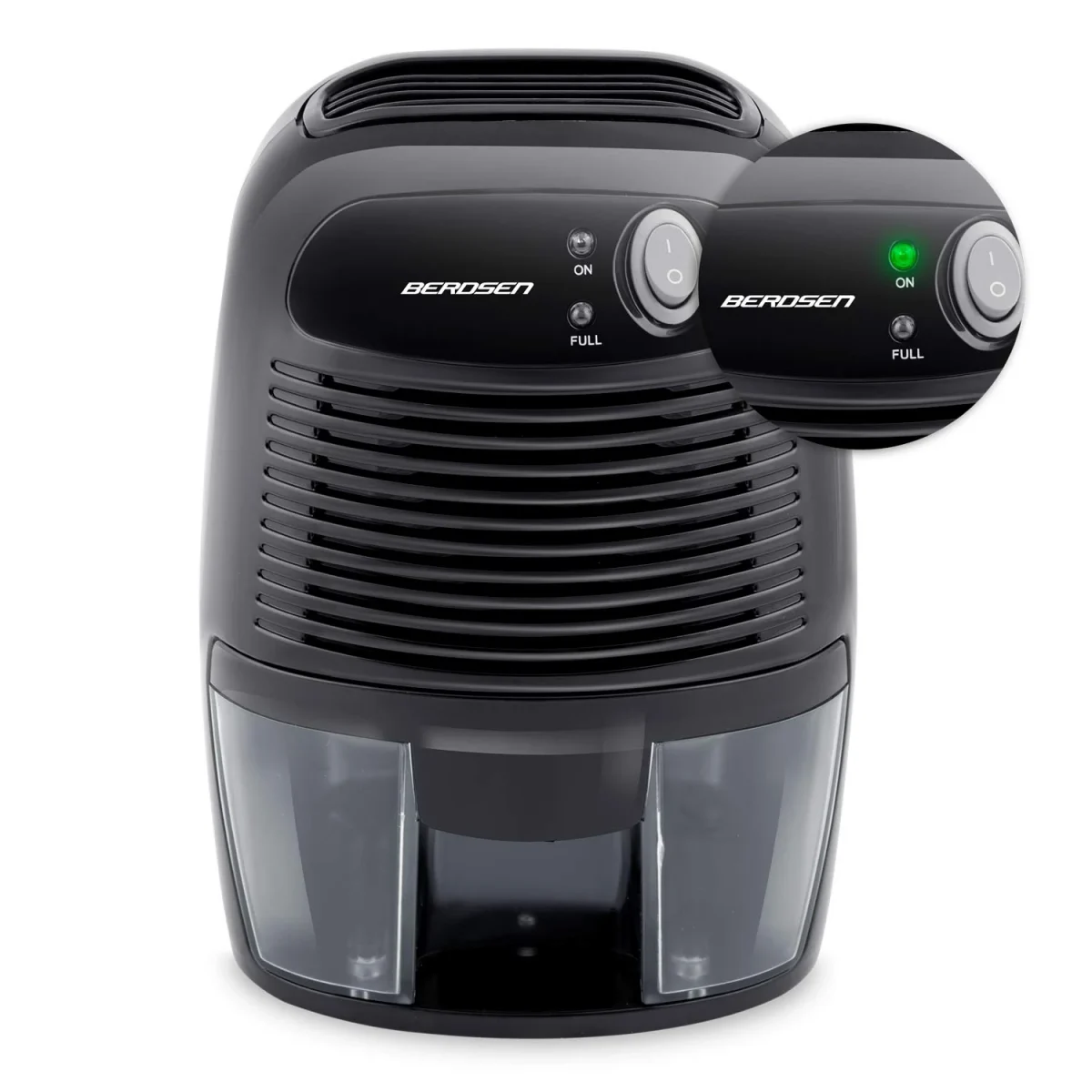 Осушувач повітря - вологопоглинач Berdsen BR-68B, чорний - Зображення 4