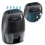 Осушувач повітря - поглинач вологи з автомобільним адаптером Berdsen BR-68B чорний - Зображення 8