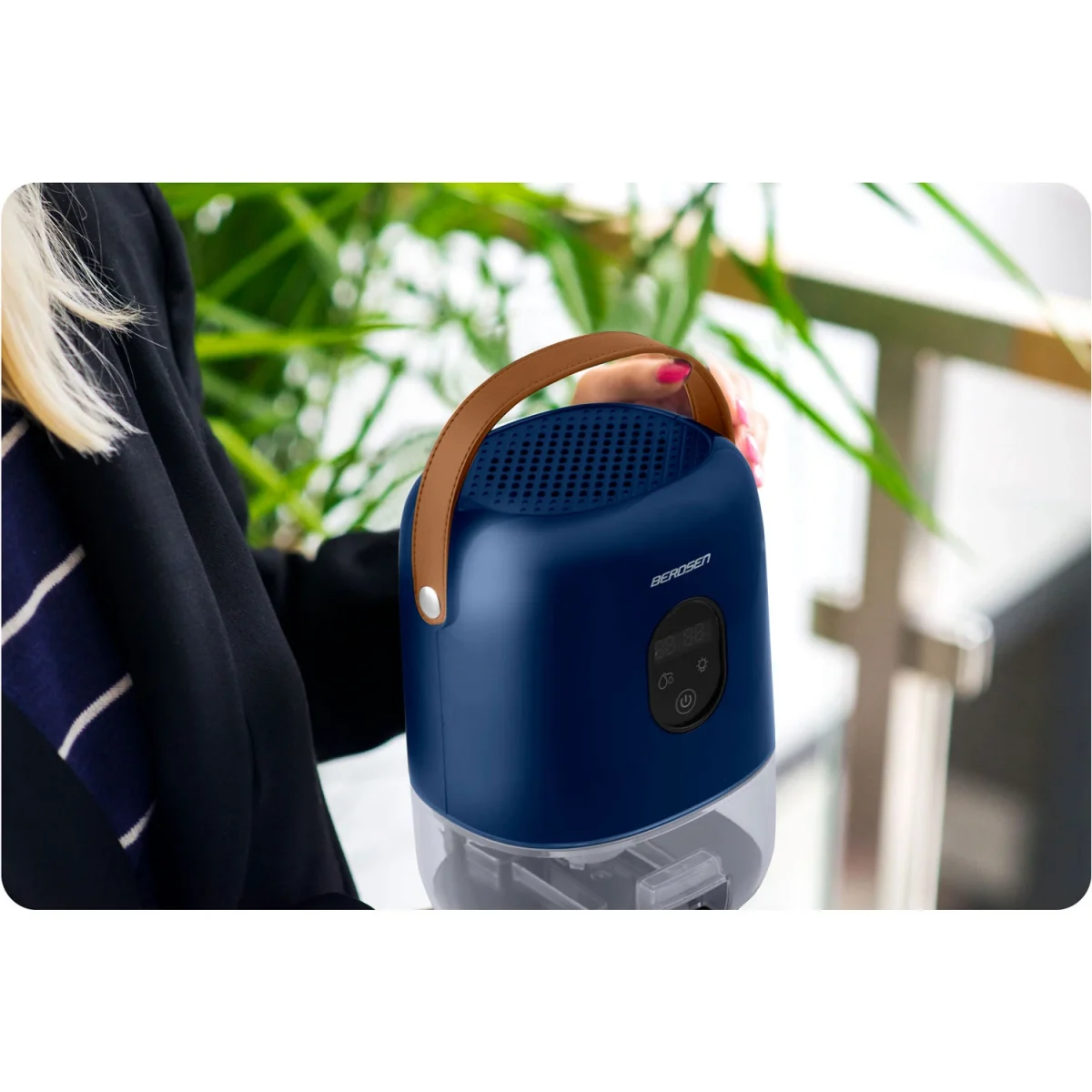 Осушувач повітря - вологопоглинач Berdsen BR-10B, темно-синій - Зображення 6