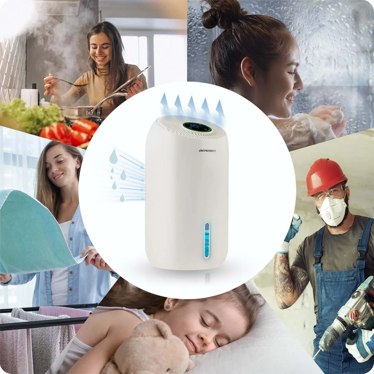 Осушувач повітря - вологопоглинач Berdsen BD-529 - Зображення 8