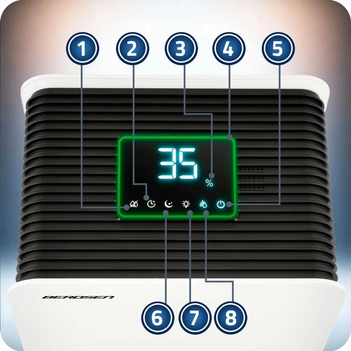Осушувач повітря - вологопоглинач Berdsen BD-531 - Зображення 18