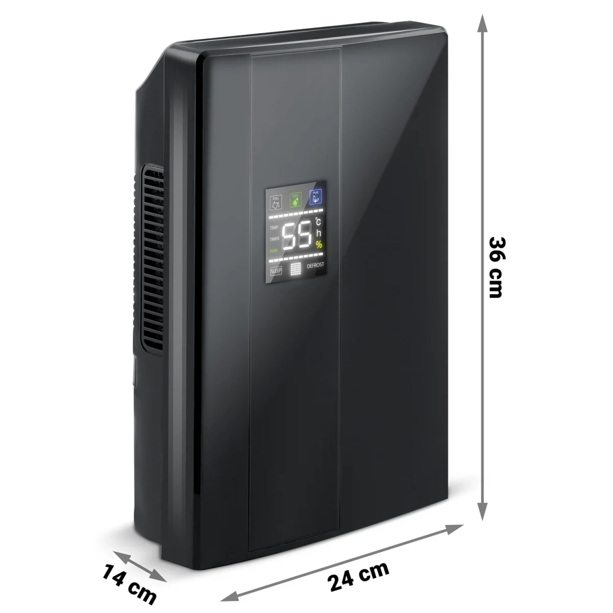 Осушувач повітря - вологопоглинач Berdsen BR-20D чорний - Зображення 3