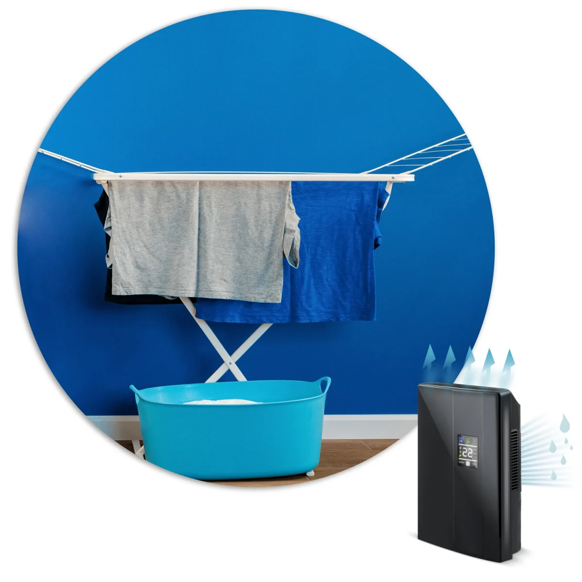 Осушувач повітря - вологопоглинач Berdsen BR-20D чорний - Зображення 9