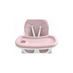 Стільчик для годування 2 в 1 з 5-точковими ременями ECOTOYS HC-823 рожевий — зручність і безпека для малюка - Зображення 5