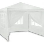 Павільйон садовий білий 3x3 м 4936 - Ідеальний для відпочинку на природі